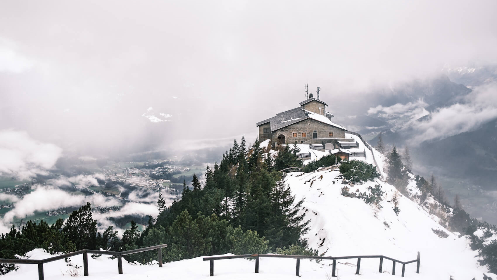 Kehlsteinhaus, Eagle's Nest, im Winter