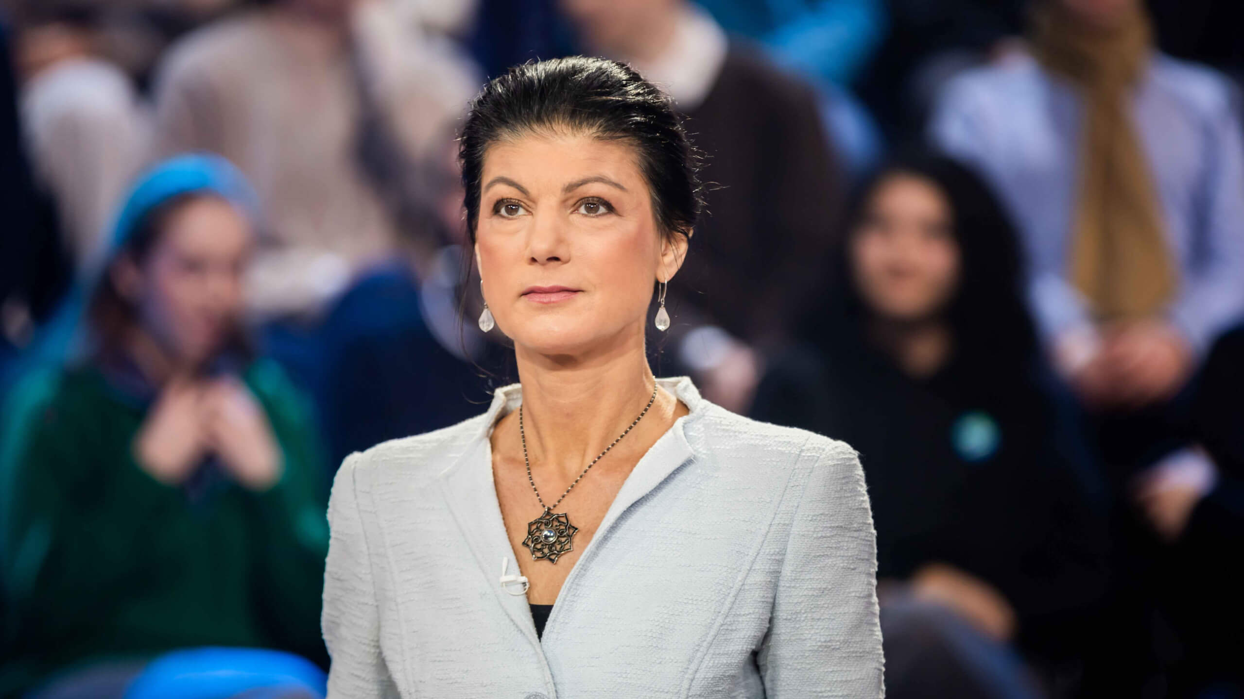 Sahra Wagenknecht bei einem Auftritt im ZDF am 6. Februar 2025