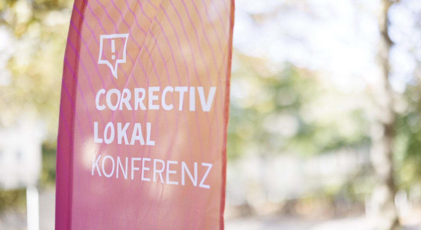 CORRECTIV.Lokal Konferenz an der Universität in Erfurt