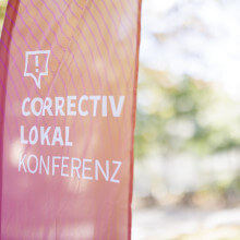 CORRECTIV.Lokal Konferenz an der Universität in Erfurt
