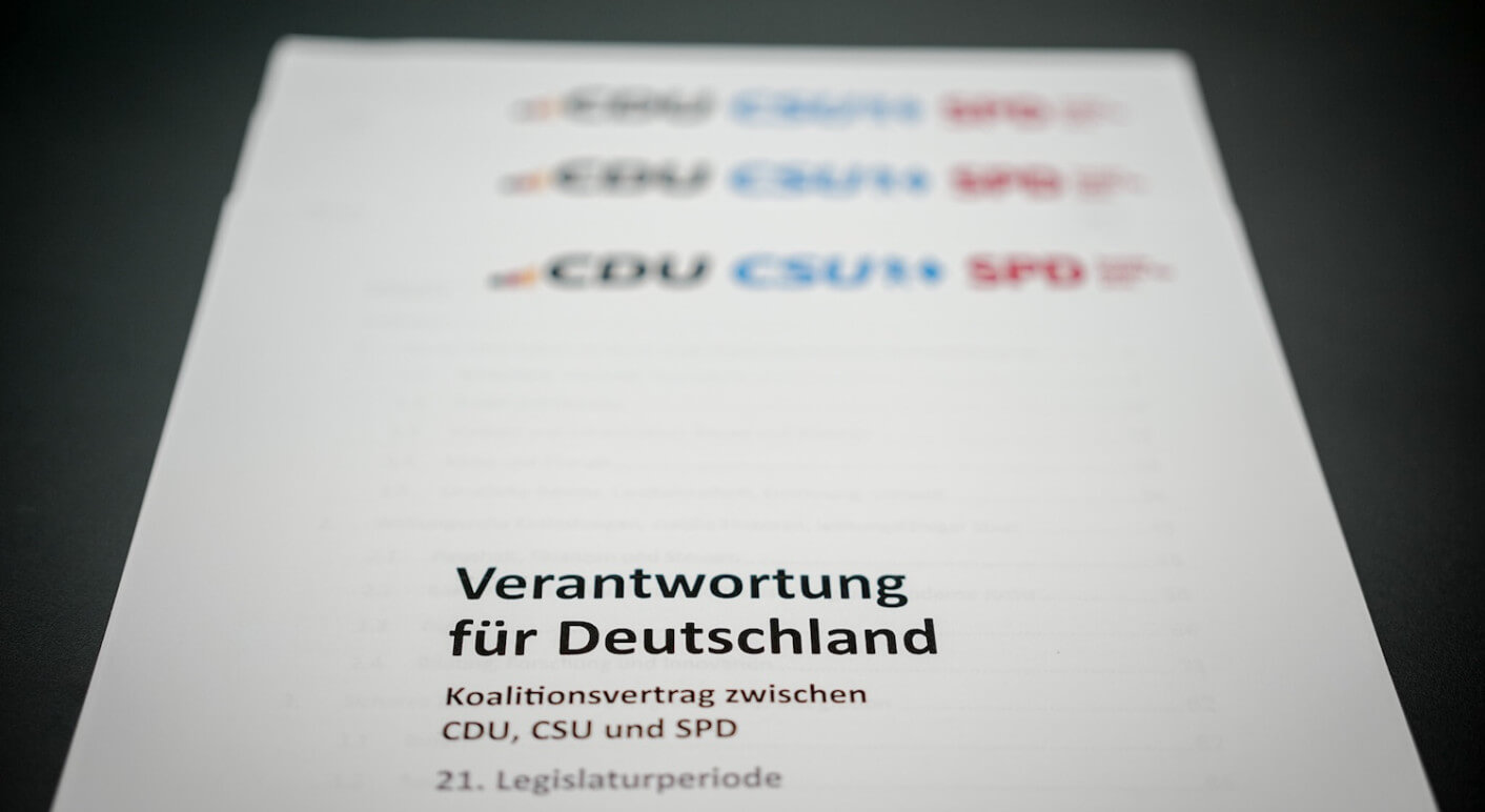 Koalitionsvertrag zwischen CDU, CSU und SPD
