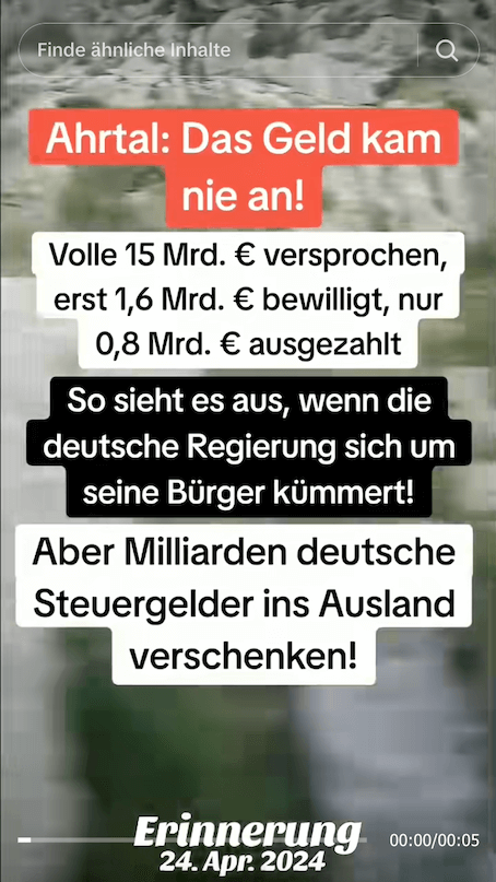Tiktok-Beitrag