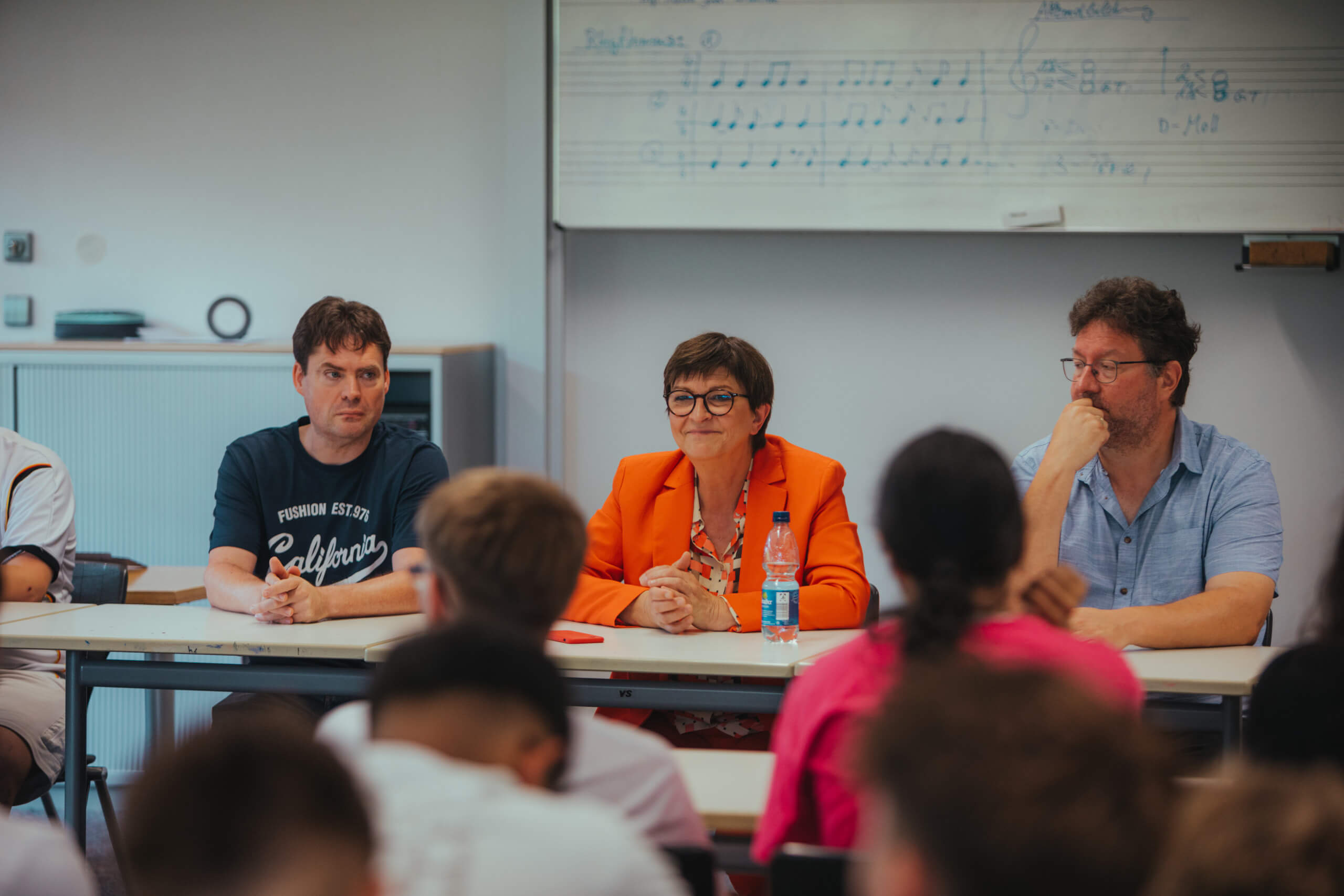 Macht jetzt Schule: Saskia Esken (SPD), hier bei einem Pressetermin, leitet den Bildungsausschuss im Bundestag. Foto: Ansgar Wörner/newtmrrw GmbH/SPD