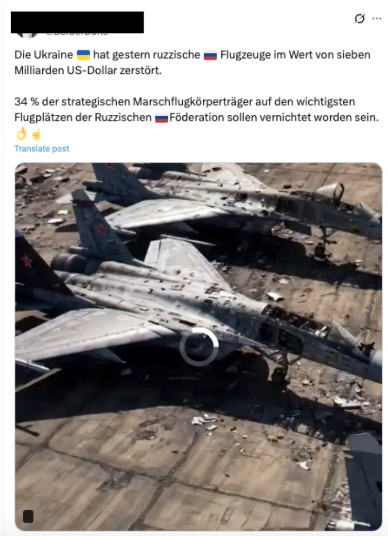 Twitter-Beitrag