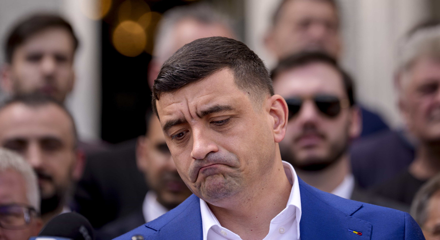 George-Simion-titelbild-tote-wahl-rumaenien-Andreea-Alexandru-Associated-Press-Picture-Alliance