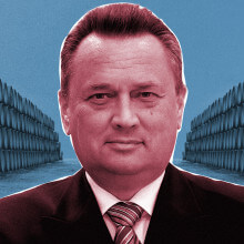 Andrej Zverev baute als Wirtschaftsgesandter Russlands in Deutschland ein Netzwerk auf. Collage: Ivo Mayr / CORRECTIV (Fotos: RFHWB & picture alliance)