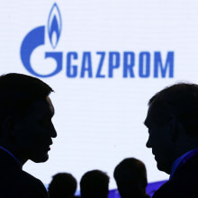 Gazprom hat vor einem russischen Gericht eine Milliarden-Strafen gegen Uniper erwirkt – ein Druckmittel? (Foto: Alexander Demianchuk/picture alliance/dpa/TASS)