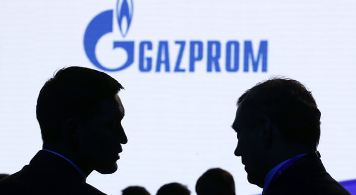 Gazprom hat vor einem russischen Gericht eine Milliarden-Strafen gegen Uniper erwirkt – ein Druckmittel? (Foto: Alexander Demianchuk/picture alliance/dpa/TASS)