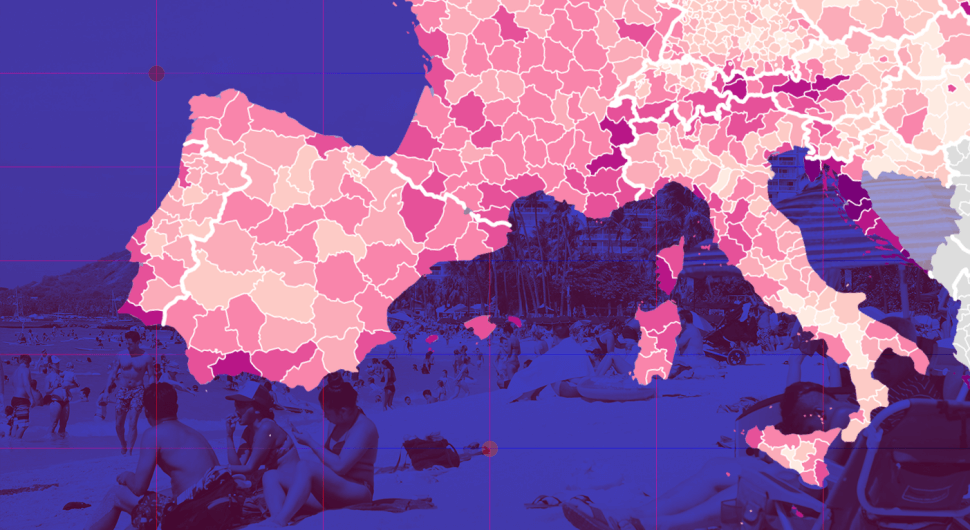 Vacation Hotspots: Most Tourists Per Resident via Airbnb & Co.