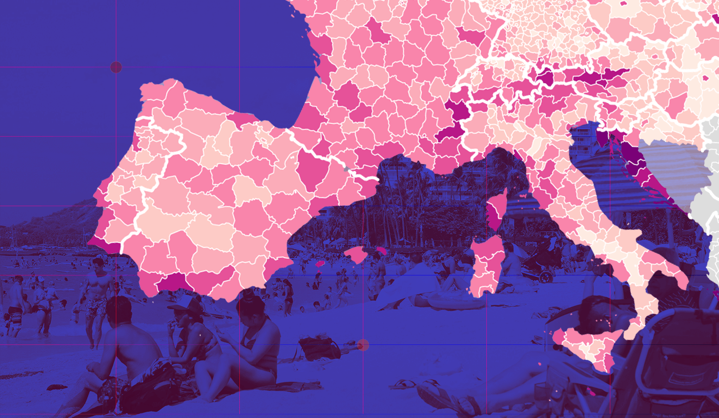 Vacation Hotspots: Most Tourists Per Resident via Airbnb & Co.