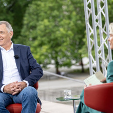 Am 17. August war Jan van Aken zum Sommerinterview bei der ARD zu Gast