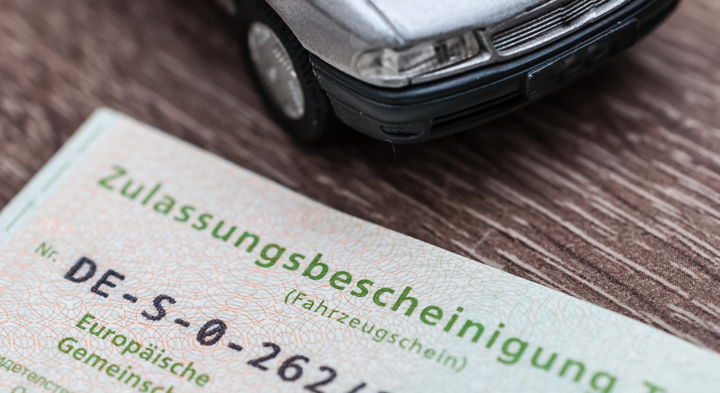 Zulassungsbescheinigung PKW