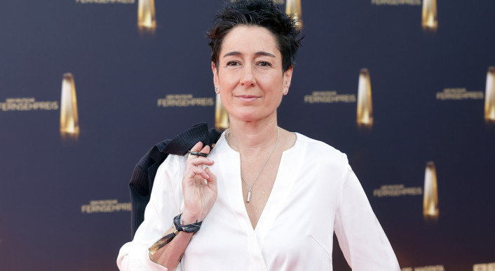 Die Moderatorin Dunja Hayali ist immer wieder Zielscheibe für Beschimpfungen (Christoph Hardt / Picture Alliance / Panama Pictures)