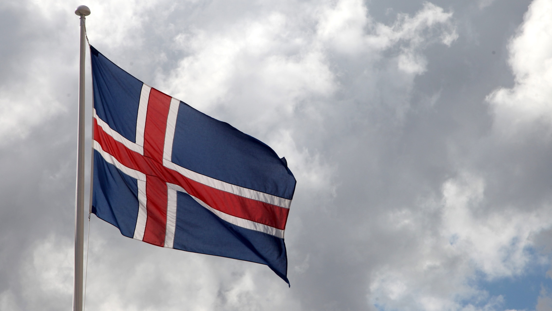 Isländische Flagge