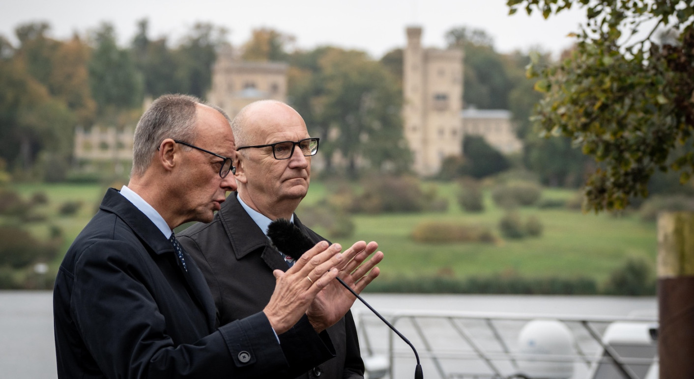 Antrittsbesuch des Bundeskanzlers im Bundesland Brandenburg -