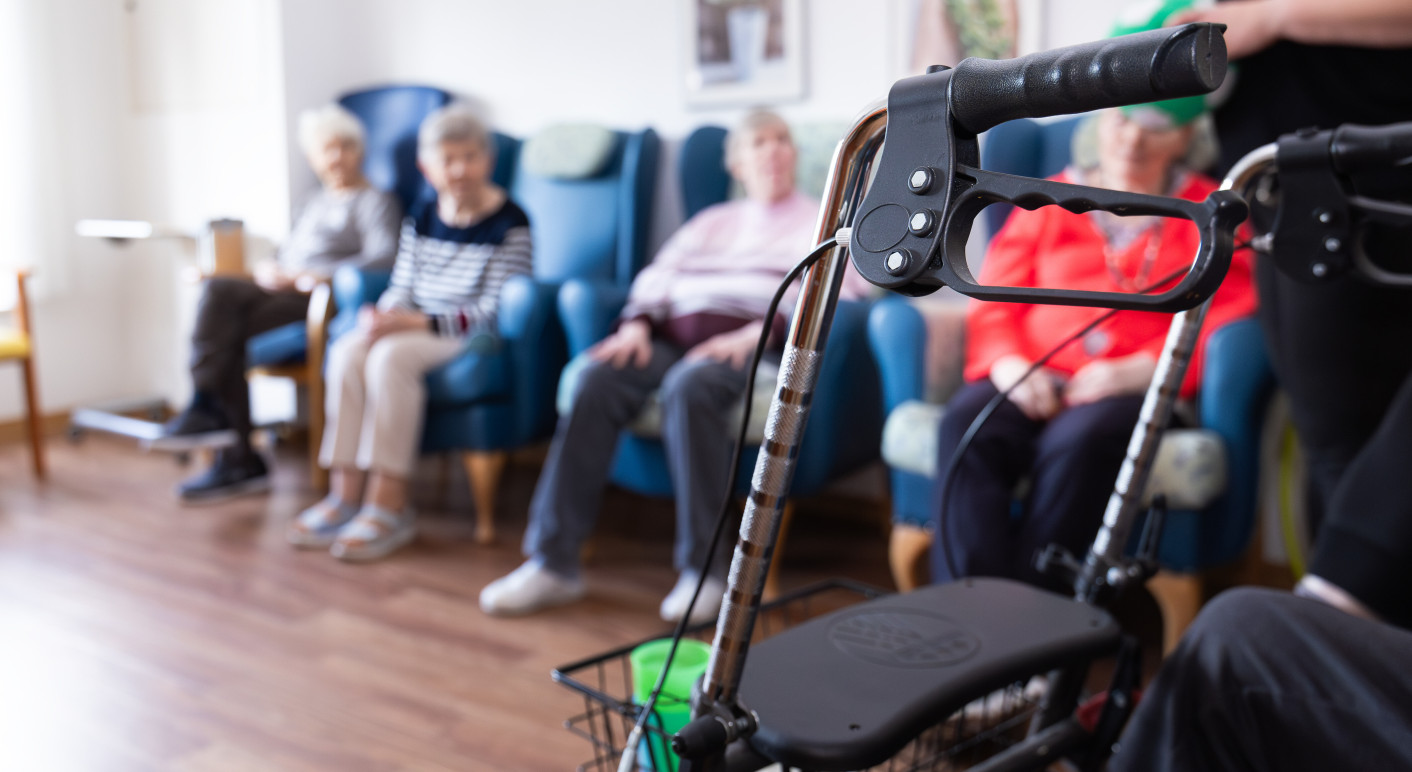 Bewohnerinnen und Bewohner in einem Seniorenheim (Symbolbild) (Fotostand / Gelhot / Picture Alliance)