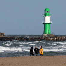 An der Ostsee steigt der Meeresspiegel durch den Klimawandel