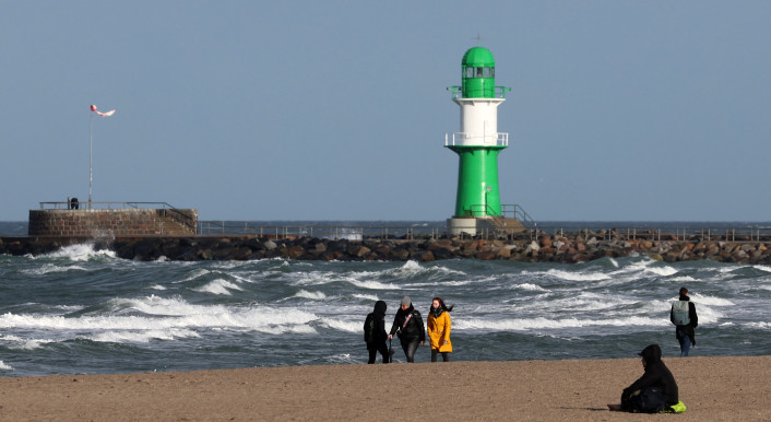 An der Ostsee steigt der Meeresspiegel durch den Klimawandel