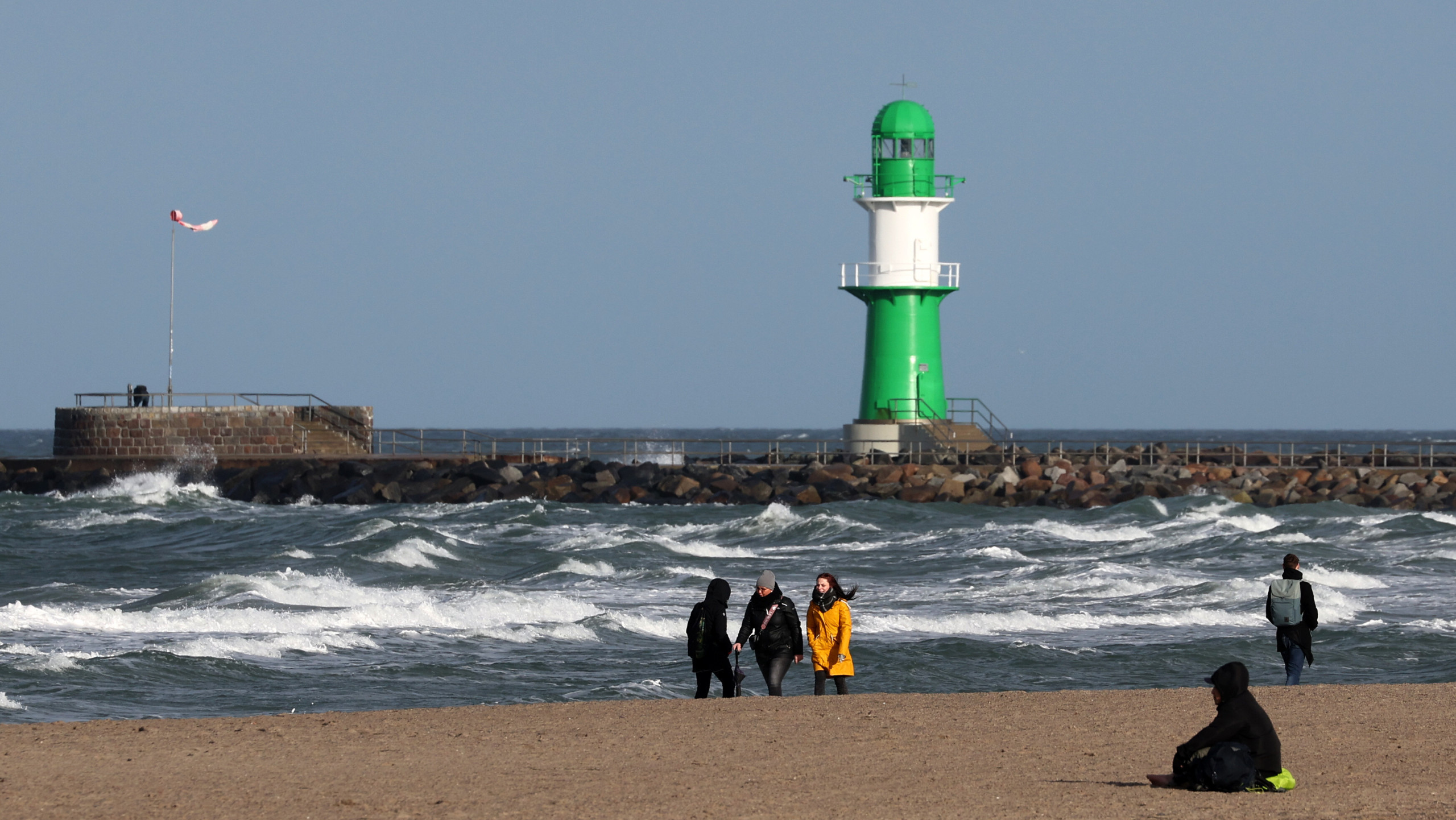 An der Ostsee steigt der Meeresspiegel durch den Klimawandel