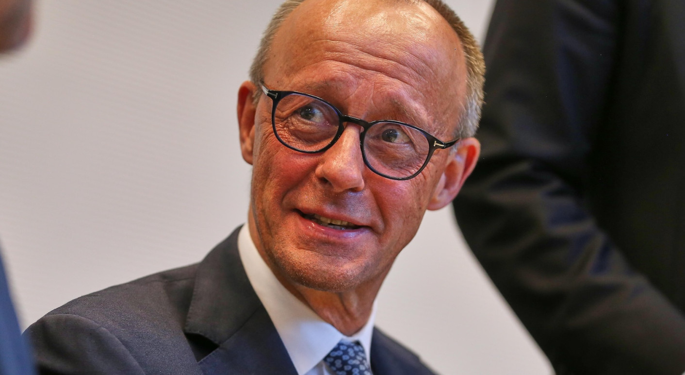 Bundeskanzler Friedrich Merz bei einer Fraktionssitzung von CDU/CSU im Bundestag (Bild: Picture Alliance / dts-Agentur)