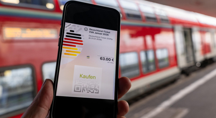 Das Deutschlandticket gilt bundesweit im öffentlichen Nahverkehr. Über den Preis entscheiden die Länder. (Bild: Thorsten Wagner / Picture Alliance / W2Art)