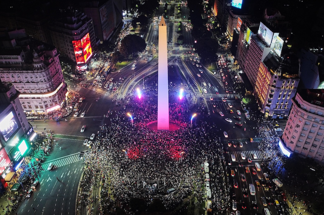 Feier Buenos Aires Maduro