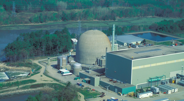 Das US-Kernkraftwerk Maine Yankee ist seit 2005 komplett zurückgebaut. Der Betreiber wird dafür finanziell entschädigt, dass er die nuklearen Abfälle weiter auf seinem Gelände lagert.