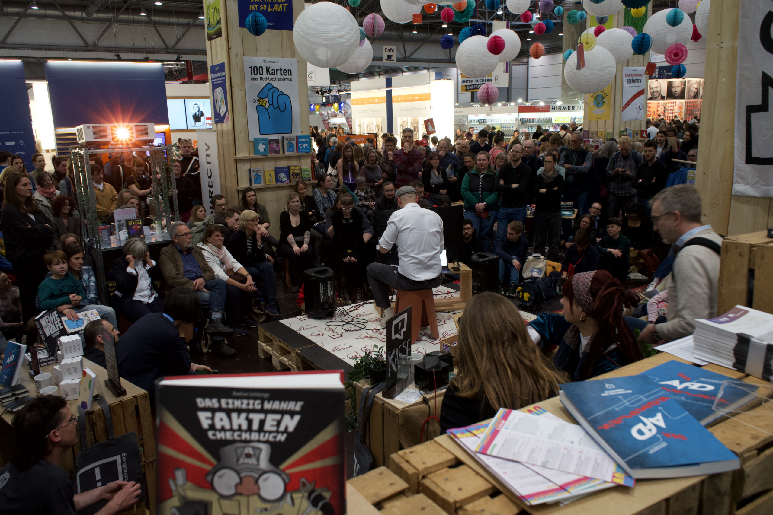 CORRECTIV auf der Buchmesse Leipzig