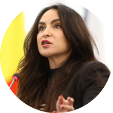 Mary Khan-Hohloch (MdeP), Foto: picture alliance / Hans Lucas