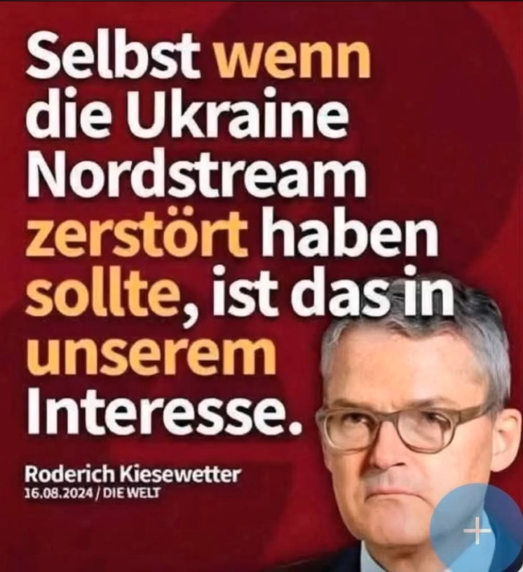 Dieses Zitat wird fälschlich dem CDU-Politiker Roderich Kiesewetter zugeschrieben. Im Interview mit der Welt bezog er sich aber auf die Sicherheit der Ukraine, die im Interesse Deutschlands sei. (Quelle: Instagram / @gemuesemicha; Screenshot: CORRECTIV.Faktencheck)