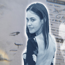 Lana Poschidajewa (Mitte) nahm laut einer Recherche des russischen Investigativportals iStories eine aktive Rolle in Jeffrey Epsteins Netzwerk ein. Collage: Ivo Mayr / CORRECTIV, Quelle: picture alliance