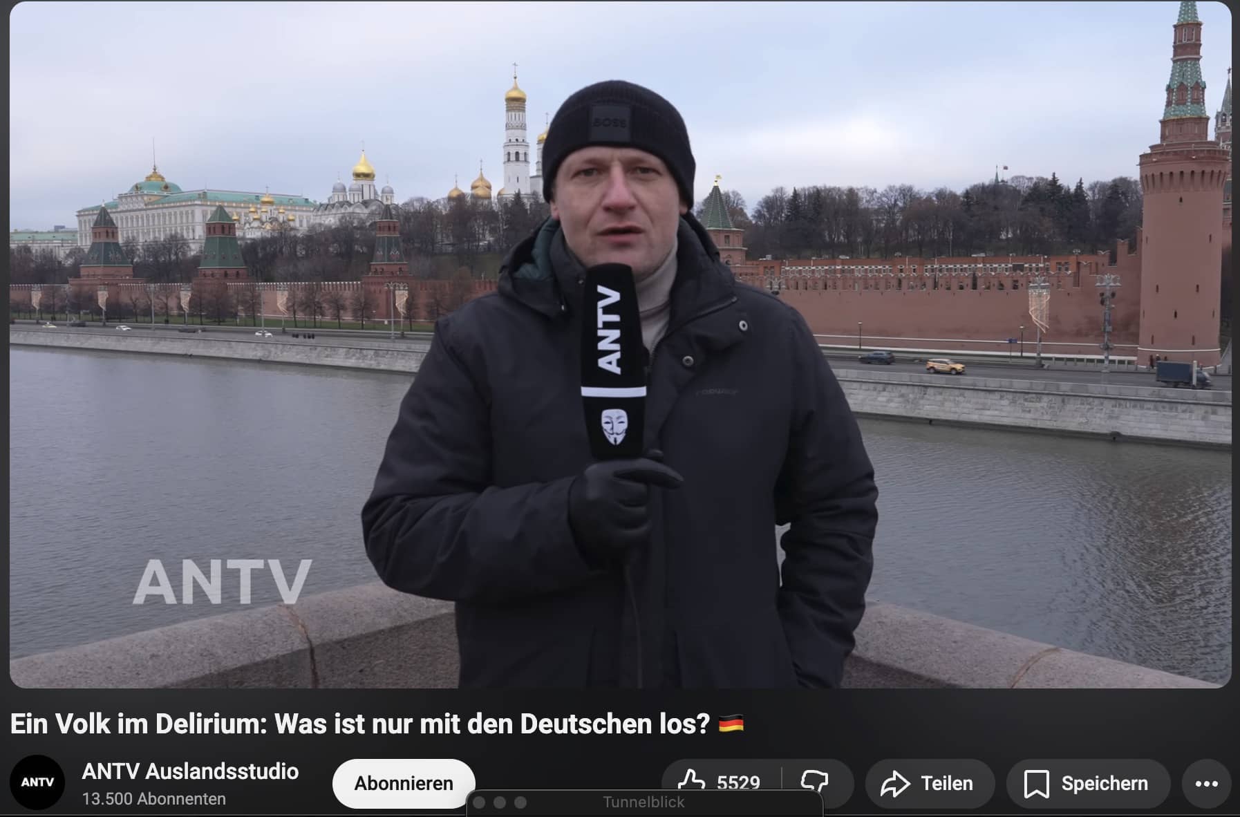 Mario Rönsch in Moskau