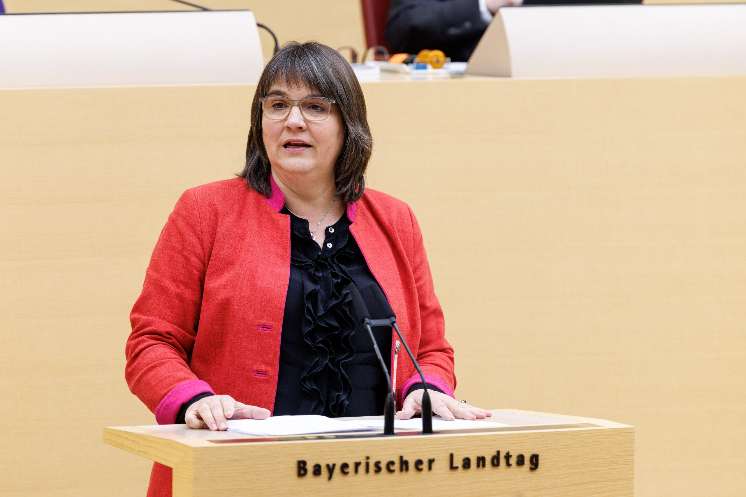 Claudia Köhler (Bündnis 90/Die Grünen) spricht in der 68. Plenarsitzung des Bayerischen Landtags am 28.01.2026 