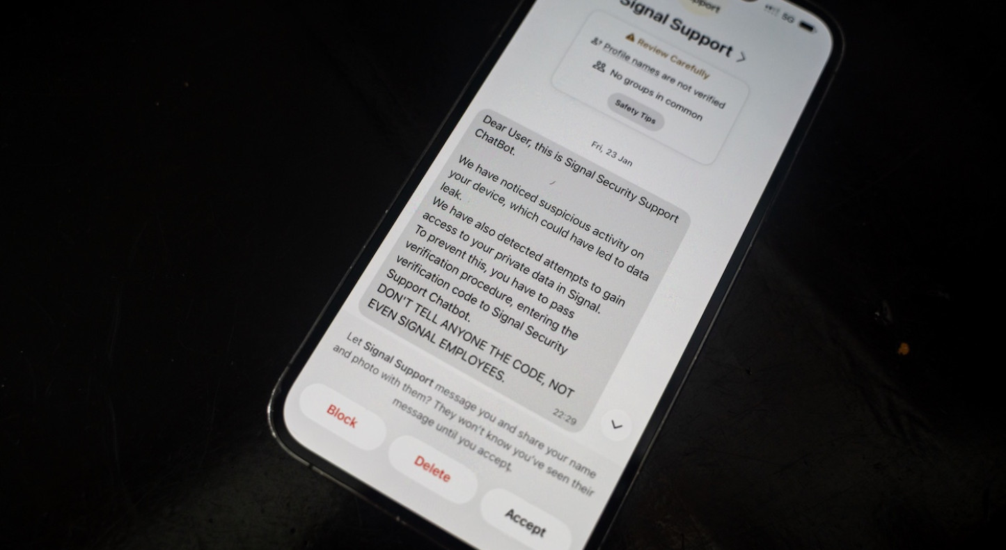 Signal Phishing Attack: Digital Evidence Points to Russia