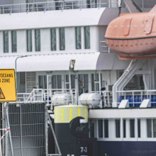 Das Kreuzfahrtschiff „Hondius“, auf dem das Andes-Hantavirus ausgebrochen war, kehrte am 18. Mai in die Niederlanden zurück (Symbolbild: Nicolas Economou / NurPhoto / Picture Alliance)