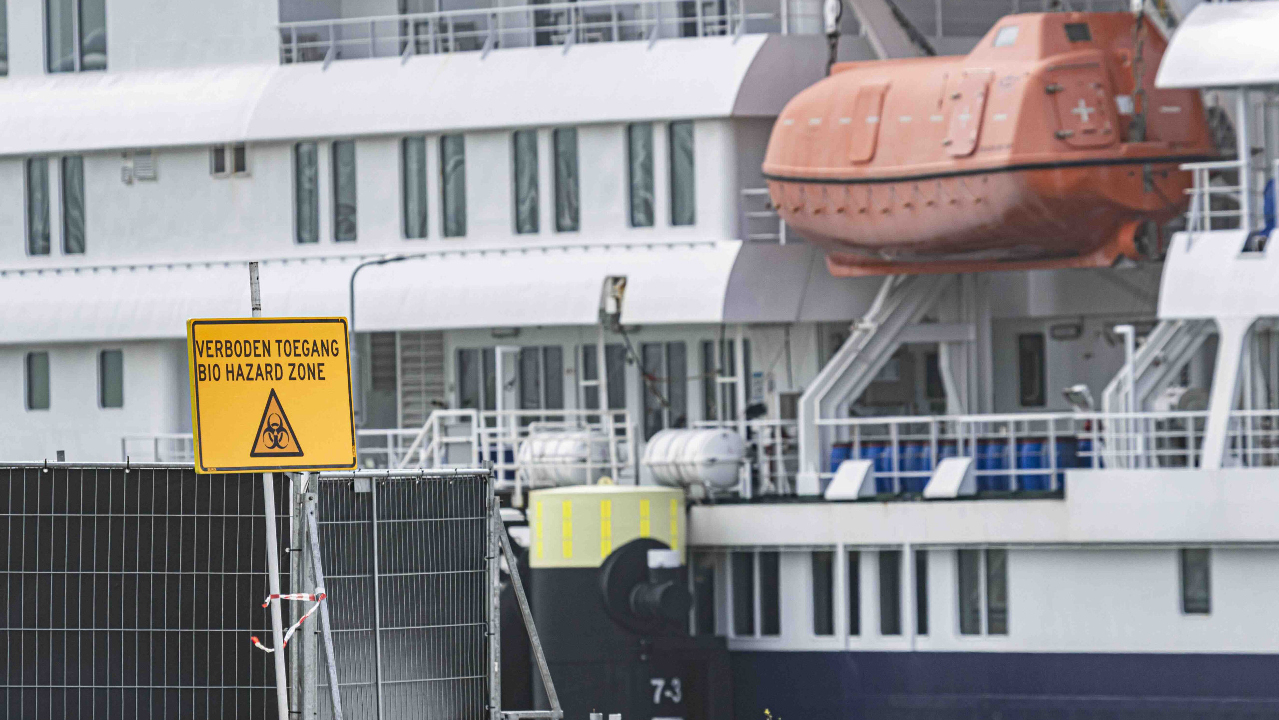 Das Kreuzfahrtschiff „Hondius“, auf dem das Andes-Hantavirus ausgebrochen war, kehrte am 18. Mai in die Niederlanden zurück (Symbolbild: Nicolas Economou / NurPhoto / Picture Alliance)