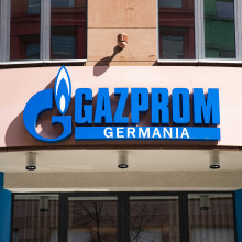 Die deutsche Tochter des russischen Staatskonzern Gazprom hatte ihren Sitz in Berlin. Inzwischen heißt der Konzern SEFE und ist im Besitz der Bundesrepublik. Foto: picture alliance / NurPhoto | Emmanuele Contini