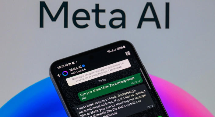 Handy-Chatverlauf mit der Whatsapp-KI Meta AI