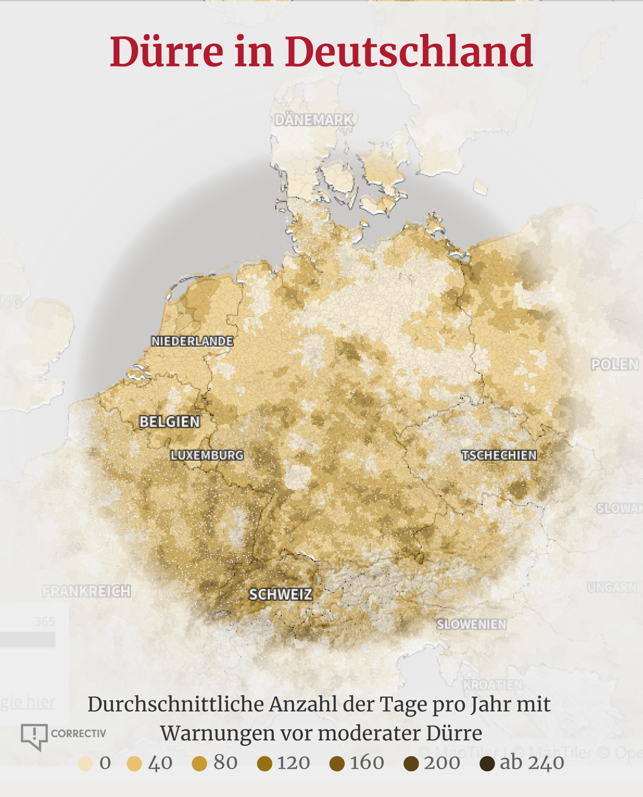 Dürre in Deutschland