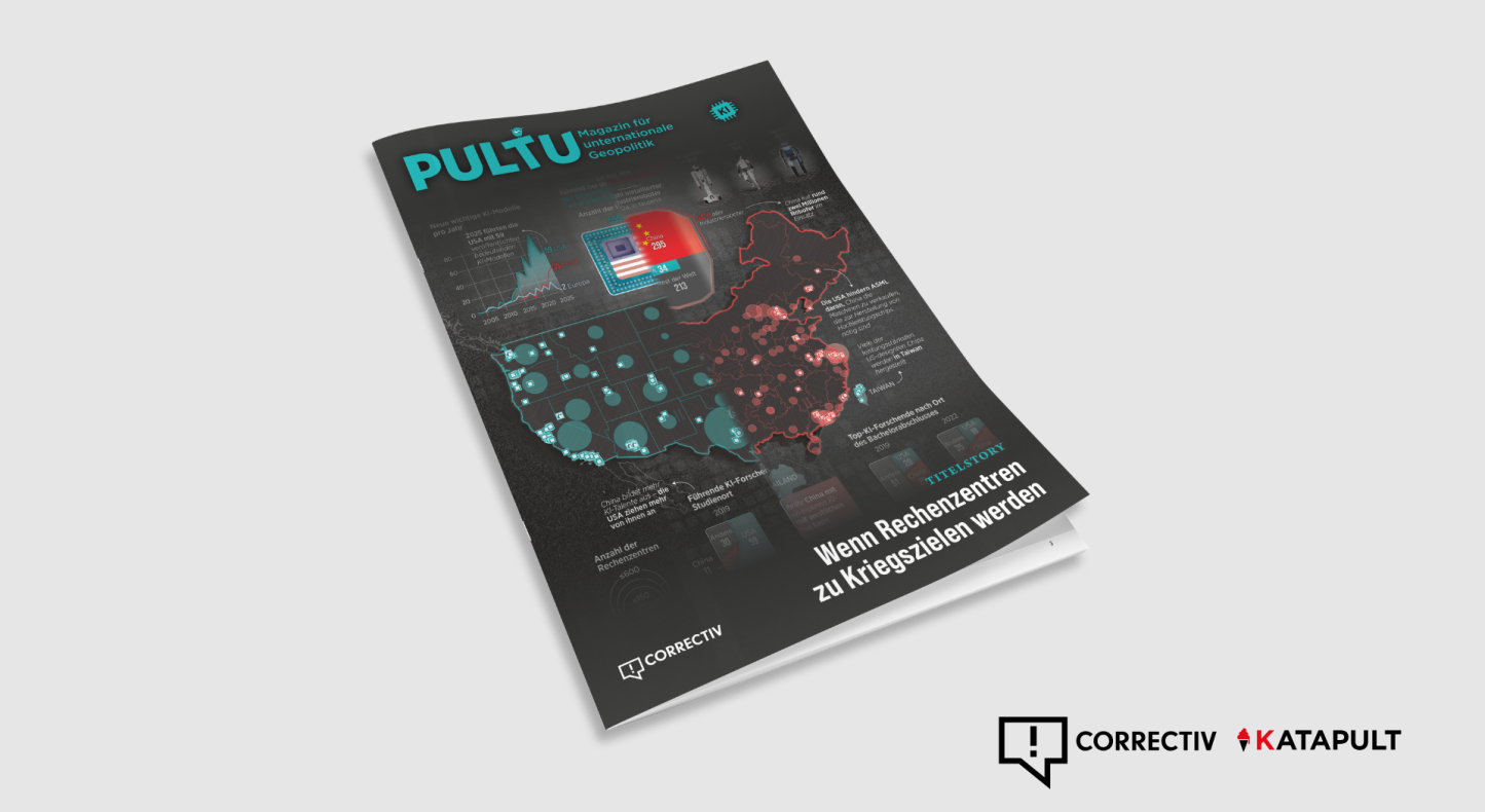 PULTU: KATAPULT and CORRECTIV make geopolitics understandable