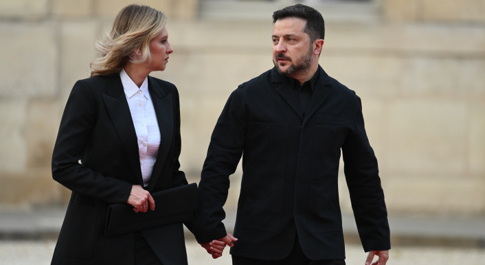 Olena-Selenska-Wolodymyr-Selensyj-Julien Mattia-Zumapress-Picture-Alliance