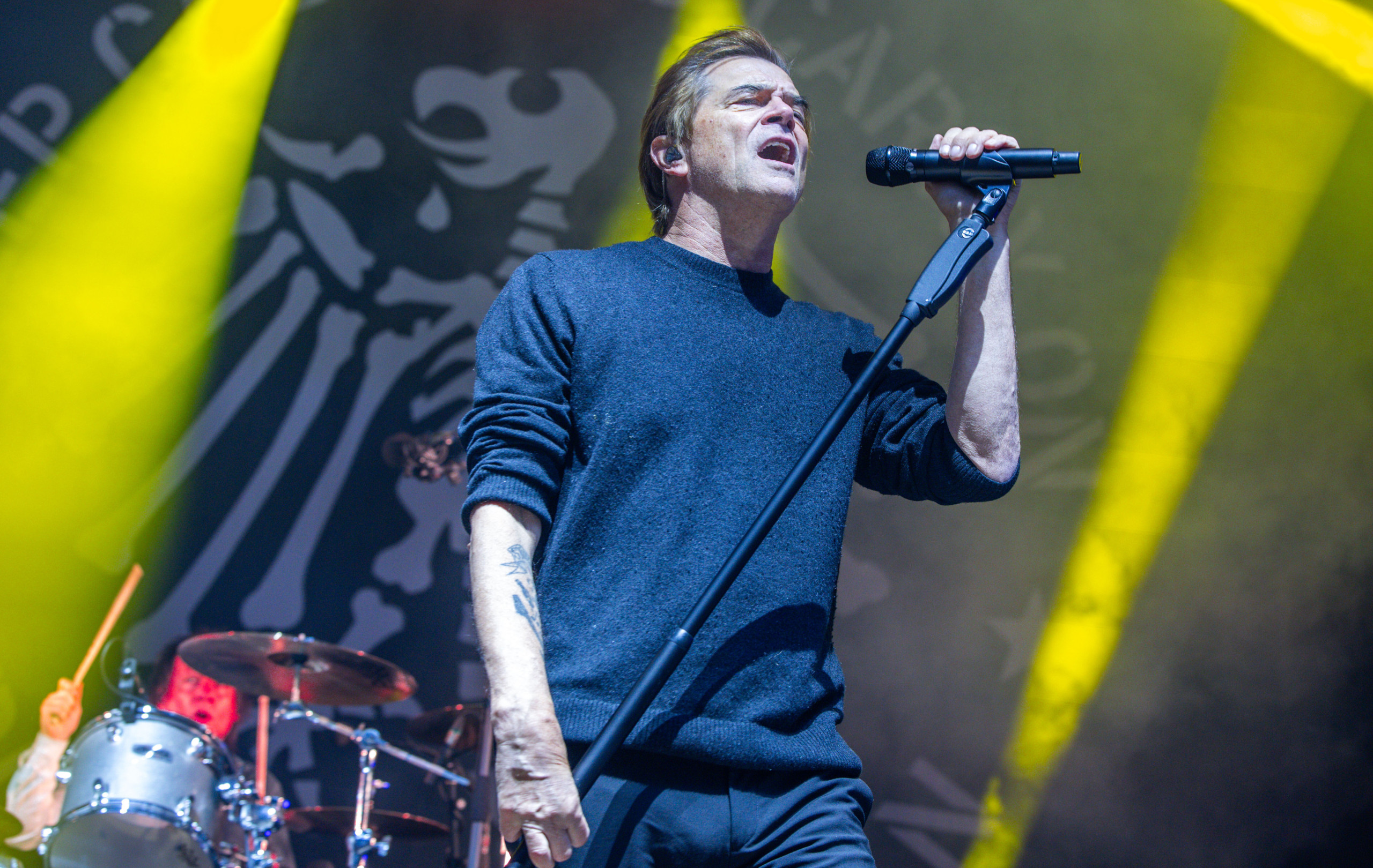 Tote-Hosen-Frontmann Campino auf der Bühne