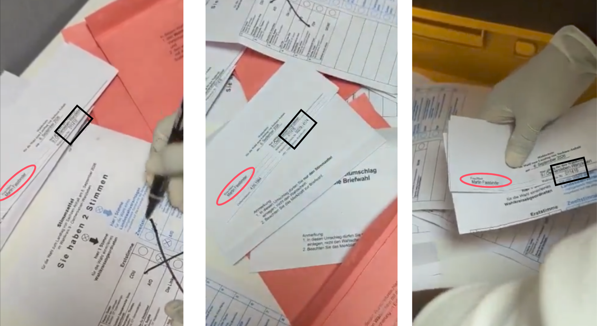 Briefwahl Sachsen-Anhalt: Video zeigt keine Originale
