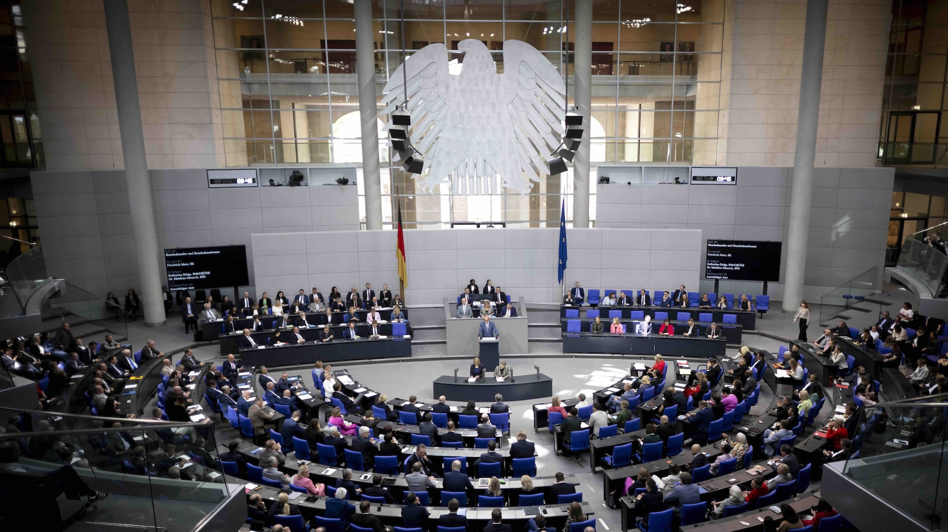 Sitzung des Deutschen Bundestags am 9. September 2026 (Foto: Stefan Boness / Picture Alliance / Ipon)