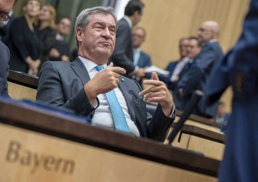 Markus Söder im Bundesrat.