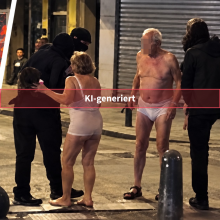 Das vermeintliche Foto aus Paris ist eine Fälschung. Es ist KI-generiert.