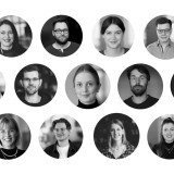 Das Faktencheck-Team von CORRECTIV (Credit: Ivo Mayr, Collage: CORRECTIV)