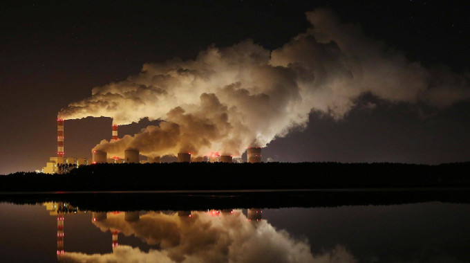 Picture of Belchatow's power plant in Poland